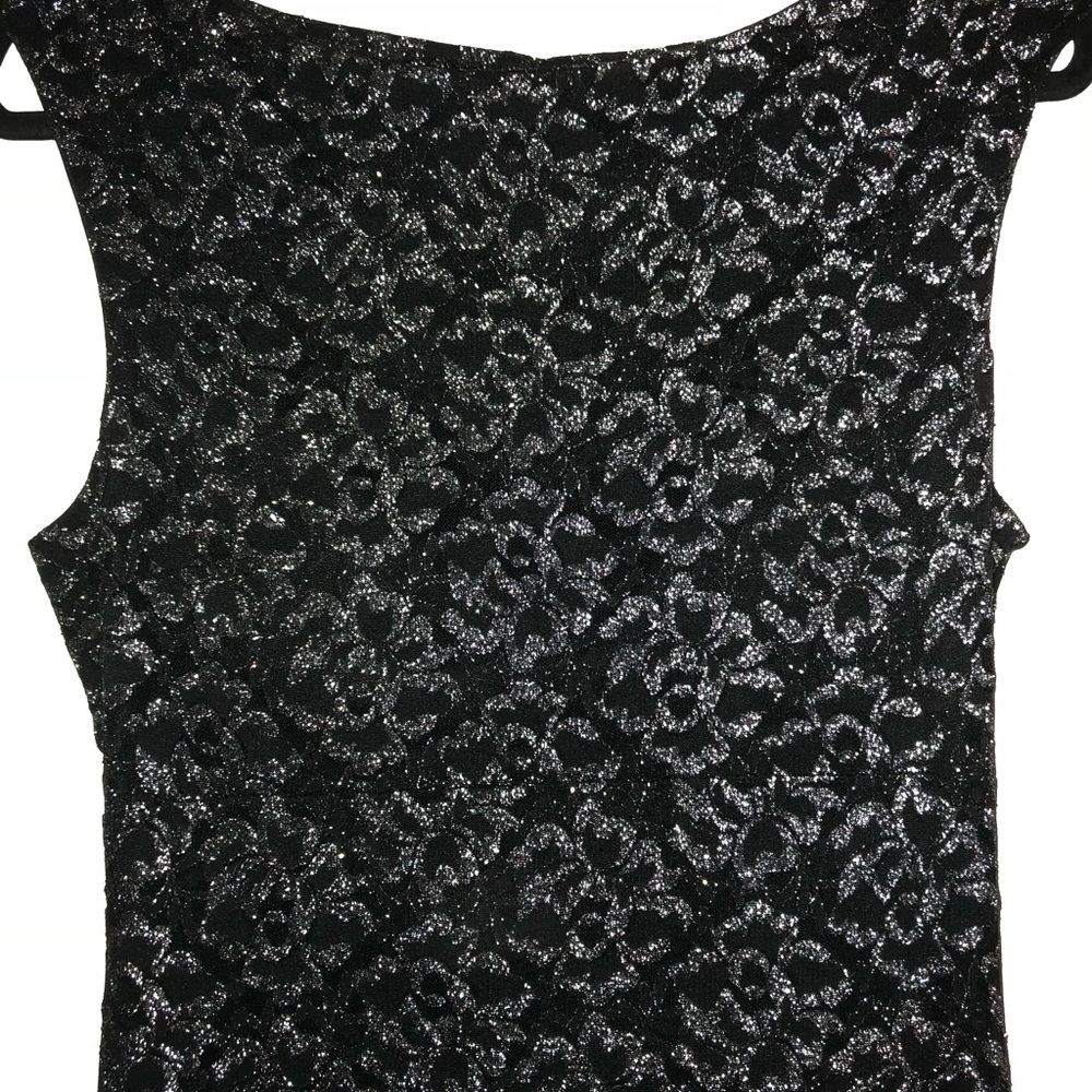 Black sparkly prom dress